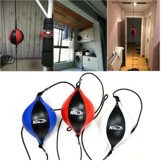 Trade Shop Trade Shop - Sacco Da Boxe Borsa A Sfera A Doppia Estremit&agrave; In Pu Punch Sport Fitness Adulti