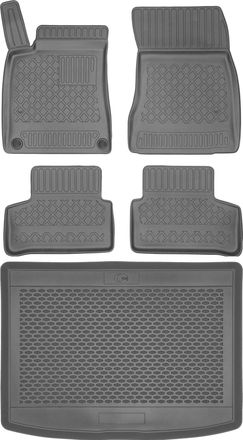 OEM Juego De Alfombrillas Para Coche Y Alfombrilla Para Maletero Para Mercedes Gla H247 Crossover (modelo 2020)