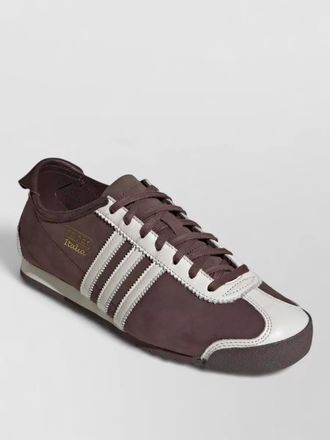 adidas leather low-top sneakers