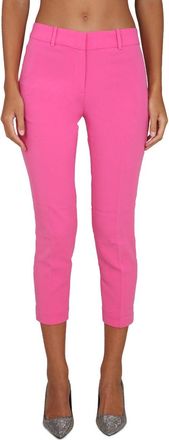 Michael Michael Kors Cropped Triacetate Trousers - Pink