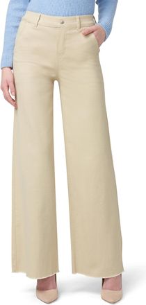 Hue Womens Fashion Jeggings-Cropped Flare, Straight, Bootcut, Wide Denim Leggings, Ecru-Frayed Edge, Large