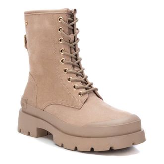 Xti Womens Suede Lace-Up Booties By XTI