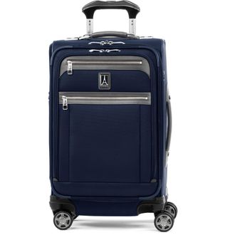 Travelpro Platinum Elite Softside Expandable Carry-On 21-Inch Luggage in Dark Blue at Nordstrom