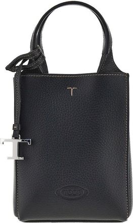 Tod's Grained leather micro tote bag Woman One Size