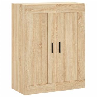 vidaXL Armario De Pared Madera Ingenier&iacute;a Roble Sonoma 69,5x34x90 Cm Vidaxl