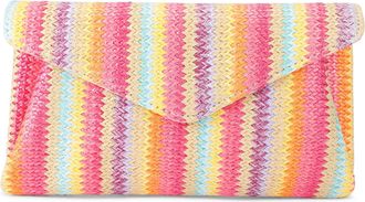 Carvela Womens Megan Envelope Clutch Bag - Multicolour Fabric - One Size