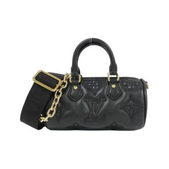 Louis Vuitton Pre-owned Vintage Mini Schoudertas - Dames - Pre-owned - Zwart - Maat: ONE Size Leer