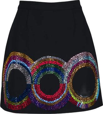 Libertine - Libertine Minigonna con decorazione - Nero