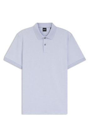 BOSS Parlay Cotton Piqu&eacute; Polo in Light/Pastel Purple at Nordstrom, Size Xx-Large