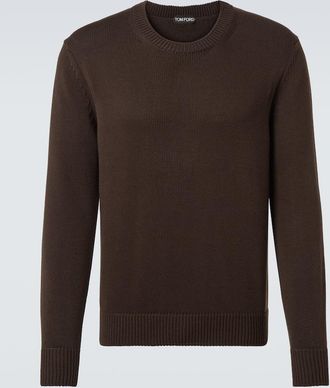 Tom Ford Pullover in cotone e seta