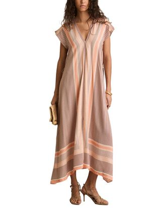 Reiss Gina Scarf Print Dress