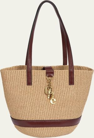 Chlo&eacute; Charms Hand-Woven Basket Bag