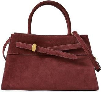 Veronica Beard Suede Dash Bag in Raisin at Nordstrom