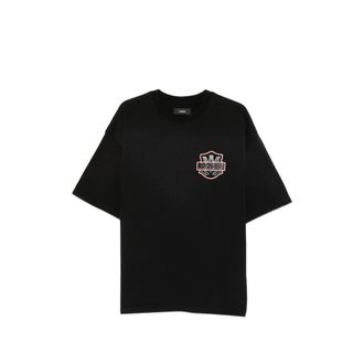 Amiri Crystal-embellished Logo-print T-shirt