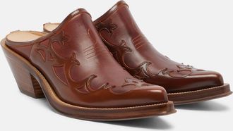 Gabriela Hearst Temperance leather mules