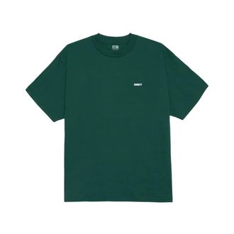 Obey T-Shirts, male, Green, Size: S T-shirt