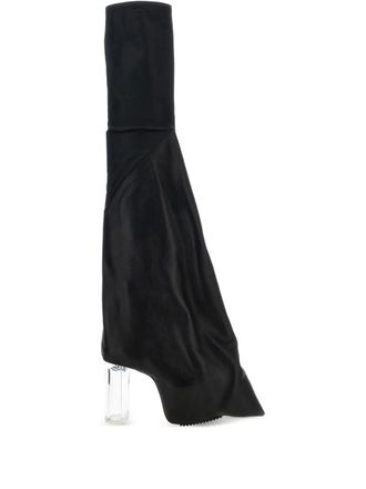 Rick Owens Taco Kiss overknee laarzen - Zwart