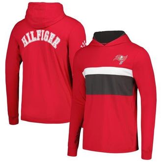 Tommy Hilfiger Mens Tommy Hilfiger Red Tampa Bay Buccaneers Morgan Long Sleeve Hoodie T-Shirt at Nordstrom, Size Xx-Large