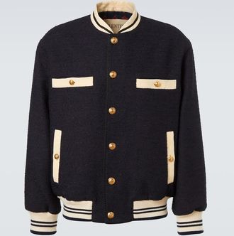 Valentino Bomber in tweed