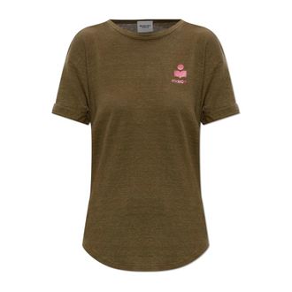 Isabel Marant Dames, Tops, Groen, Maat: S Linnen