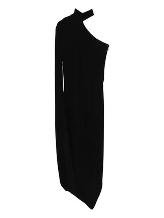 Alexander Wang asymmetric midi dress - Black