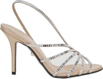 Alev&igrave; Star Pump - Dames - Sandalen met hakken - Grijs - 38 EU - Leer - Schoenen