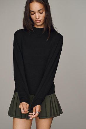 Maeve Carys Mock-Neck Sweater by Maeve