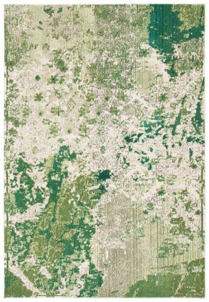 Safavieh Alfombra verde/marfil 160 x 229 cm