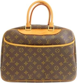 Louis Vuitton Pre-owned Handbags, female, Brown, Size: ONE SIZE Pre-owned Deauville Handbag