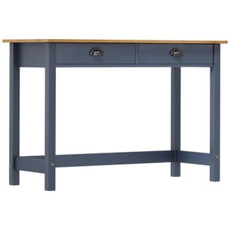 vidaXL Mesa Consola Hill Con 2 Cajones Madera Pino 110x45x74 Cm Vidaxl