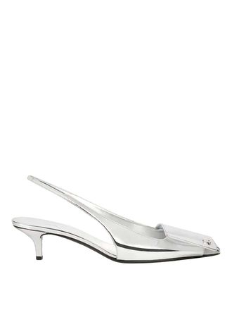 Courr&egrave;ges Mirror-effect slingback