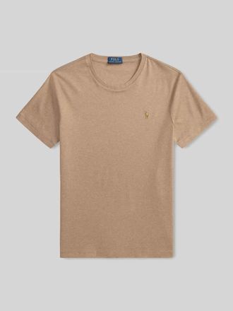 Polo Ralph Lauren Regular Fit T-Shirt aus reiner Baumwolle in Sand, Gr&ouml;&szlig;e XL