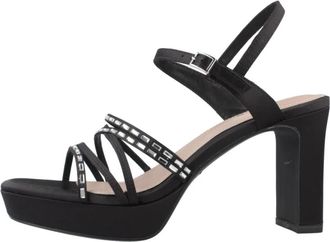 Tamaris Sandalia Tacon - Dames - Sandalen met hakken - Zwart - 37 EU - Schoenen