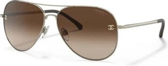 Chanel Sunglasses, female, Multicolor, Size: 59 MM Sunglasses