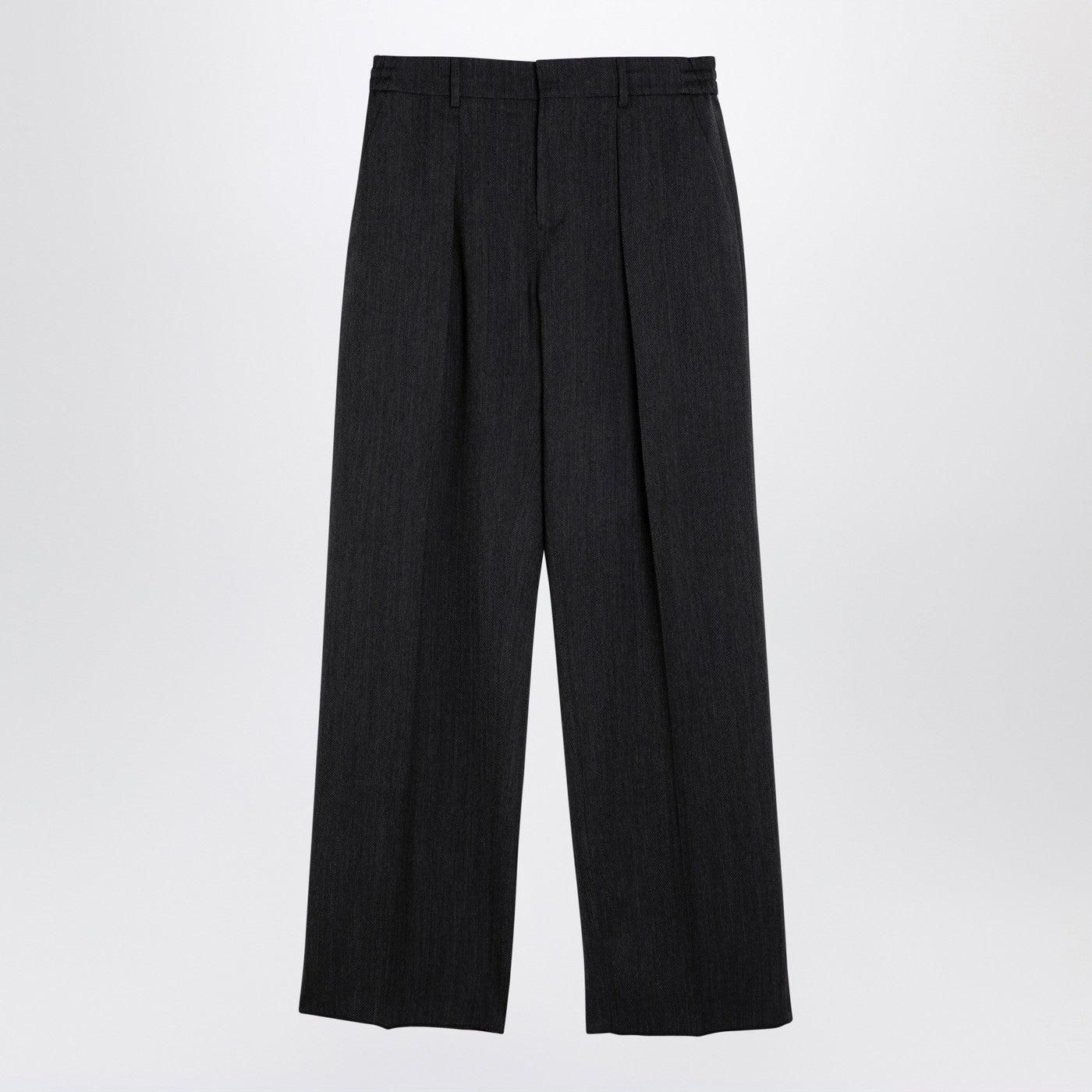 【Burberry】 Mid-riseスリムウールパンツ Burberry mid-rise Skinny Jeans | Blue | FARFETCH