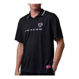 Nike Jordan Brooklyn Soccer Jersey Black White IM8998-010