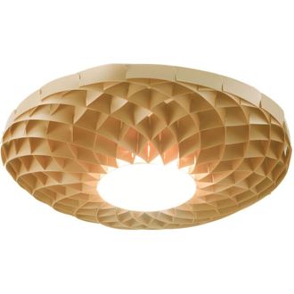 Linea Zero Applique Moderna Dalia Polilux New Gold 1 Luce Led Integrato 20W 3000K