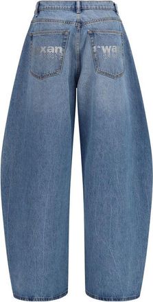 Alexander Wang Womens Blue Cotton Jeans Denim Clothing