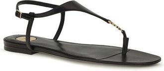 Saint Laurent Cassandre Sandal - Black