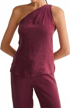 Crescent Bethany Top In Merlot