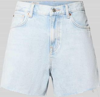 Pepe Jeans London Regular Fit Jeansshorts aus reiner Baumwolle Modell RACHEL in Jeansblau, Gr&ouml;&szlig;e 28