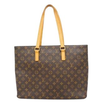 Louis Vuitton Pre-owned Tote Bags, female, Brown, Size: ONE SIZE Pre-owned Vintage Tote Bag