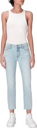 7 For All Mankind Luxe Vintage Roxanne Ankle Jeans In Light Wash