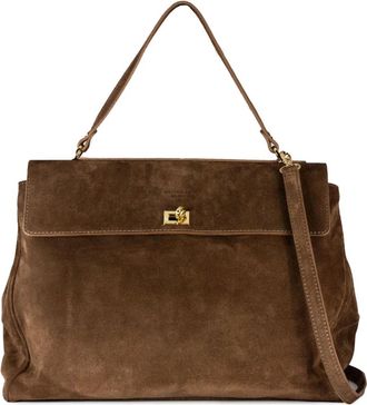 AVENUE 67 Avenue 67, Tassen, Dames, Bruin, ONE Size, Su&egrave;de, Grote Zachte Su&egrave;de Tas