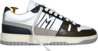 Mercer Amsterdam Witte Sneakers - Heren - Sneakers - Wit - 41 EU - Leer - Schoenen