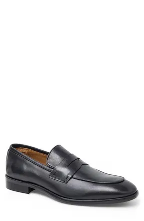 Bruno Magli Vivaldi Penny Loafer in Black Leather at Nordstrom, Size 11.5