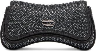 Diesel Black Play Mini Crossbody Bag