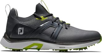 FootJoy Mens FootJoy Hyperflex 51044 Charcoal Gray Lime SoftSpikes Golf Shoes DWA2100