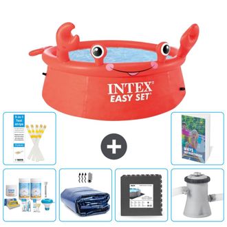 Intex Piscina Easy Set Redonda - Cangrejo - 183x51 Cm - 7-piezas S59