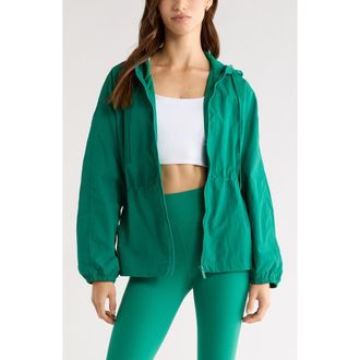 Zella Day to Day Cinched Jacket in Green Glade at Nordstrom, Size X-Small
